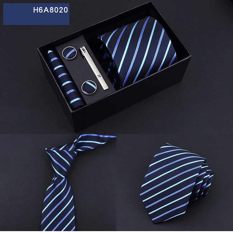 Men's Accessories set / Necktie / Pocket Squares / Cufflinks / Clip