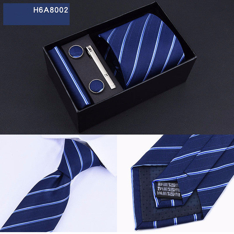 Men's Accessories set / Necktie / Pocket Squares / Cufflinks / Clip