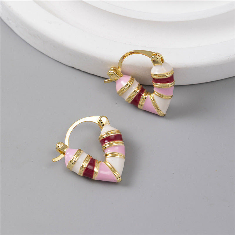 Rainbow Love Earrings For Women