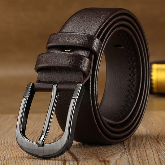 Hot explosion models men pin buckle belt belt belt belt men's casual fashion wholesale manufacturers