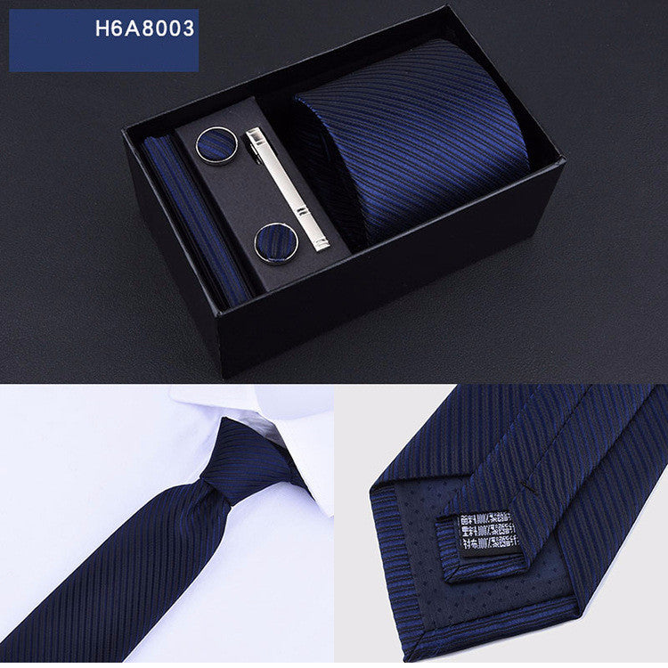 Men's Accessories set / Necktie / Pocket Squares / Cufflinks / Clip