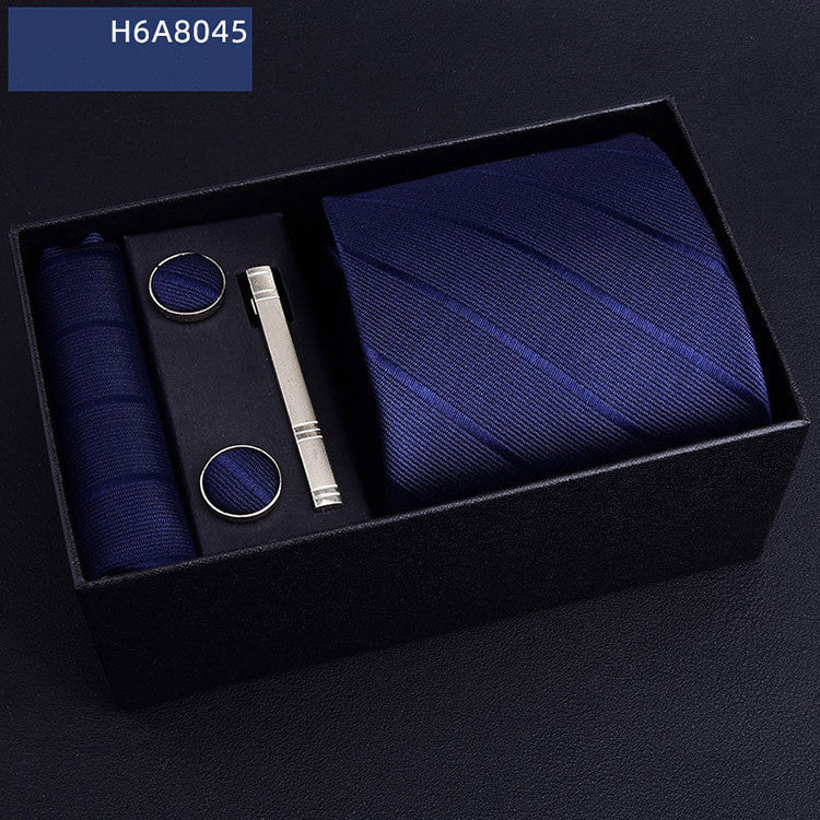 Men's Accessories set / Necktie / Pocket Squares / Cufflinks / Clip