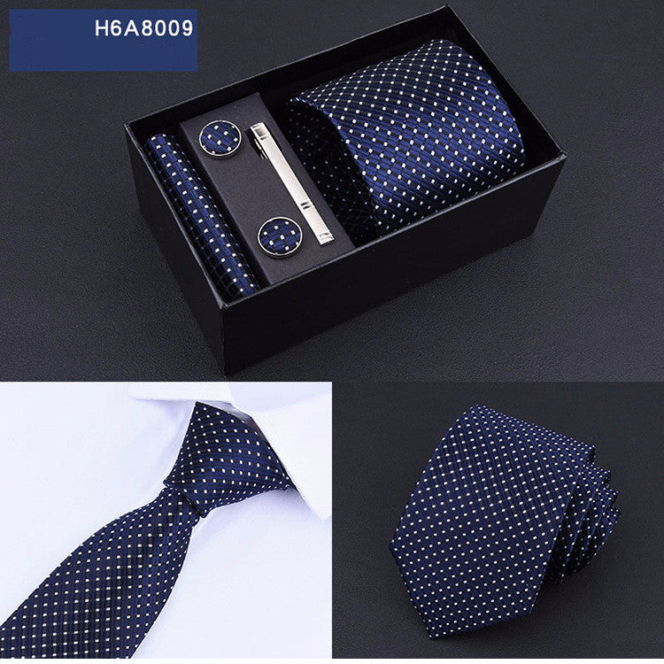 Men's Accessories set / Necktie / Pocket Squares / Cufflinks / Clip