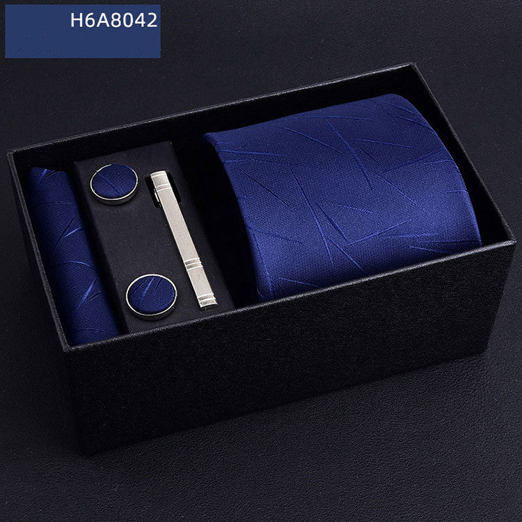 Men's Accessories set / Necktie / Pocket Squares / Cufflinks / Clip