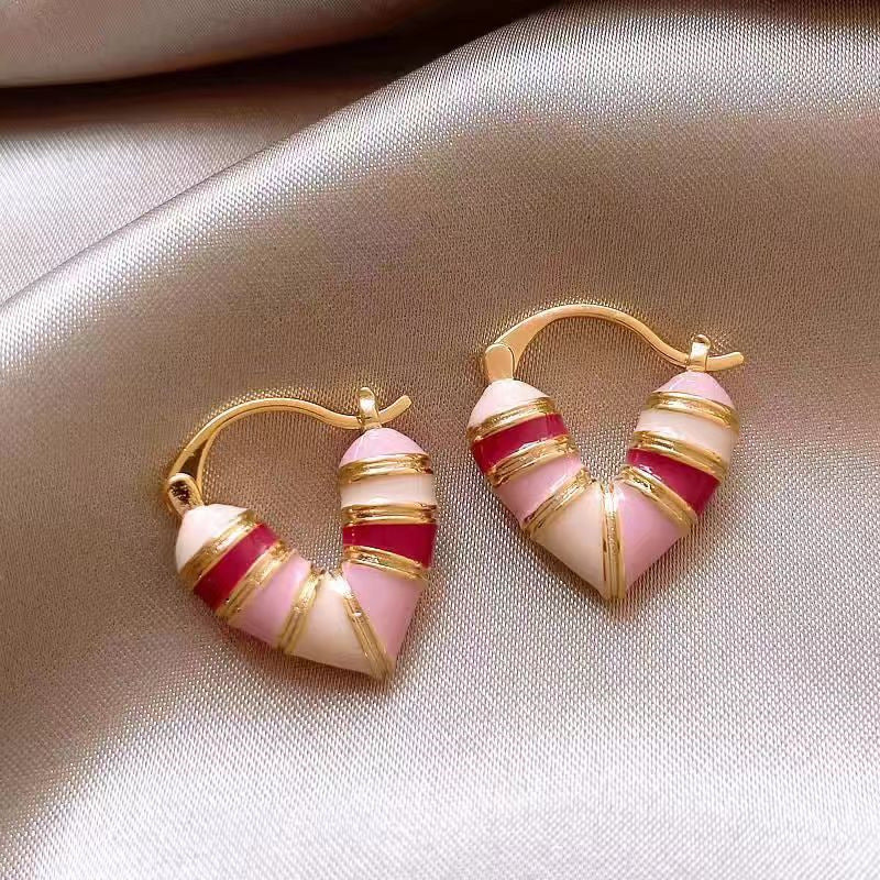 Rainbow Love Earrings For Women