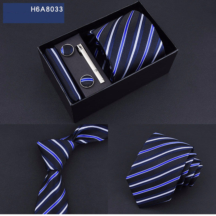 Men's Accessories set / Necktie / Pocket Squares / Cufflinks / Clip